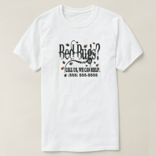 Bed Bug Removal Advertisement T-Shirt
