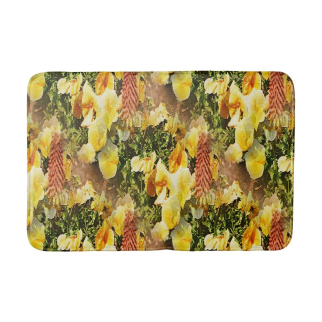 Bed of Fleurs...... Bath Mat (Front)
