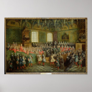 Bed of Justice Held in the Parliament Poster