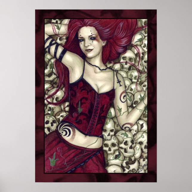Bed of Skulls Poster (Front)
