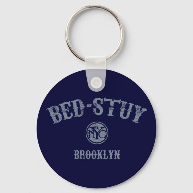 Bed-Stuy Keychain (Front)
