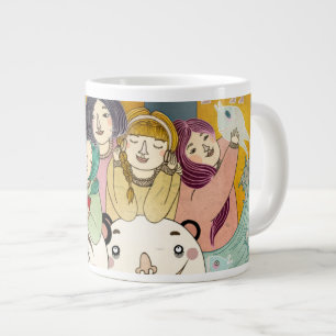 Bed time Story 2013 Large Coffee Mug