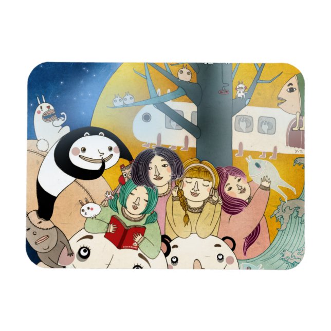 Bed time Story 2013 Magnet (Horizontal)