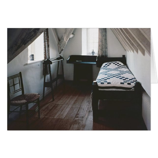 Bed, towel rail designed by Ford Madox Brown (Front Horizontal)