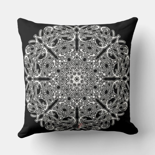 Bedazzle Coussin de glyphe Octa (Verso)