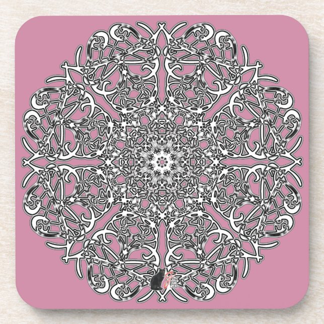 Bedazzle Dessous de verre Octa Glyph Dawn (Devant)