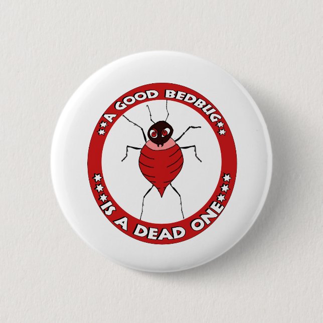 Bedbugs 2 Inch Round Button (Front)