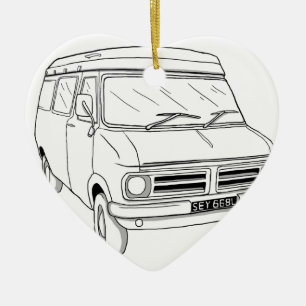 Bedford CF1 Ceramic Ornament