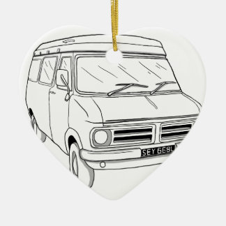 Bedford CF1 Ceramic Ornament