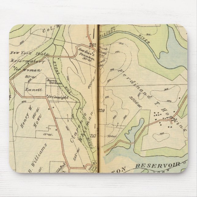 Bedford, New York 3 Mouse Pad (Front)