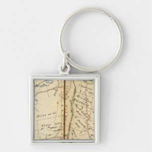 Bedford, New York Keychain