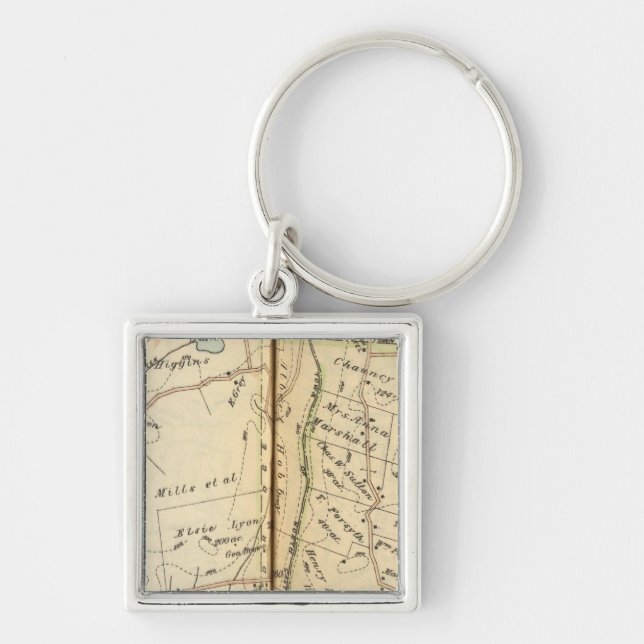 Bedford, New York Keychain (Front)