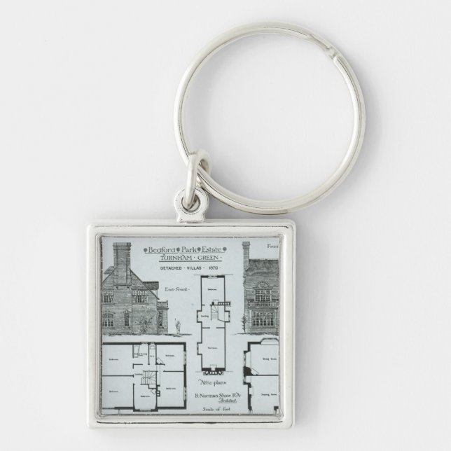 Bedford Park Estate Keychain (Front)