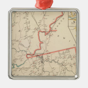 Bedford, Somers towns Metal Ornament