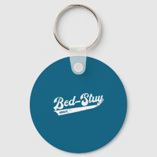 Bedford Stuyvesant Bed Stuy Brooklyn New York City Keychain