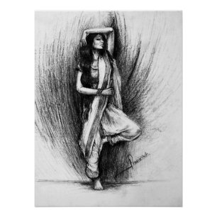 Bedhunda -figurative painting poster