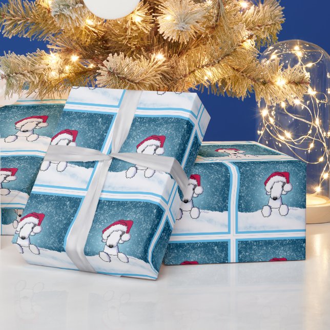 Bedlington Christmas Wrapping Paper (Holidays)