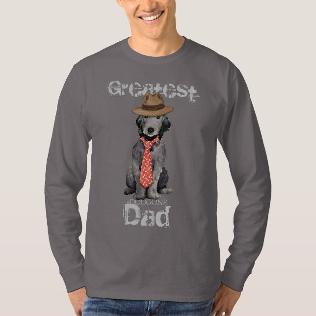 Bedlington Dad T-Shirt (Front)