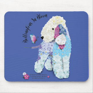 Bedlington in Bloom Mousepad