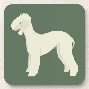 Bedlington Terrier Coaster