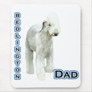 Bedlington Terrier Dad 4 Mouse Pad