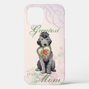 Bedlington Terrier Heart Mom Coque-Mate coque ipho