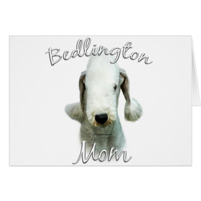 Bedlington Terrier Mom 2 (Front Horizontal)