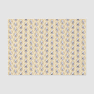 Bedlington Terrier Painting - Original Dog Art Tissue Paper