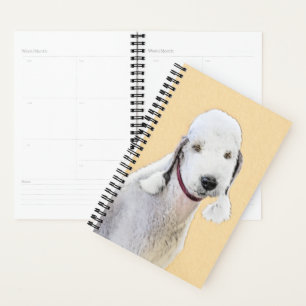 Bedlington Terrier Peinture - Art Chien original
