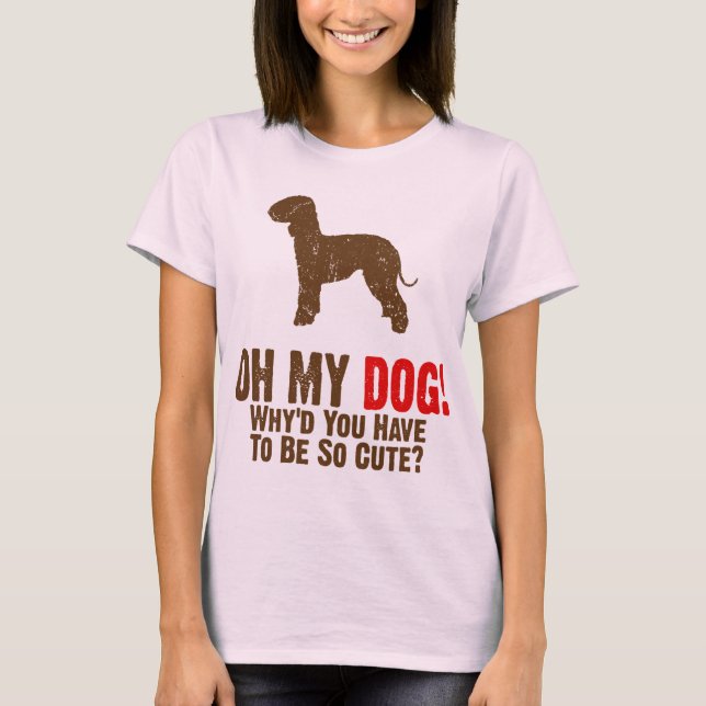 Bedlington Terrier T-Shirt (Front)