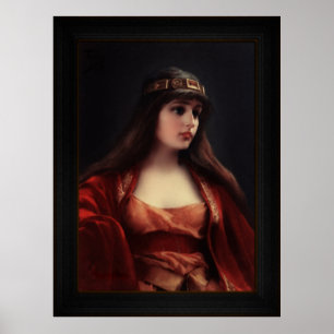 Bedouin Girl by Luis Ricardo Falero Poster