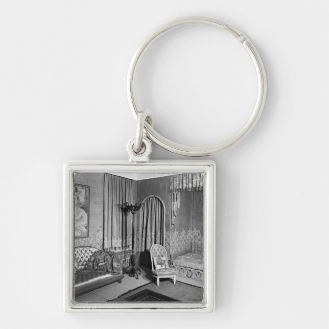 Bedroom belonging to Jeanne Lanvin  c.1920-25 Keychain (Front)