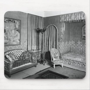 Bedroom belonging to Jeanne Lanvin c.1920-25 Mouse Pad