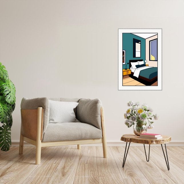 Bedroom - Canvas Art Print (Creator Uploaded)