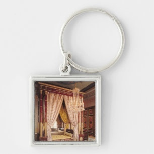 Bedroom of Queen Hortense de Beauharnais Keychain