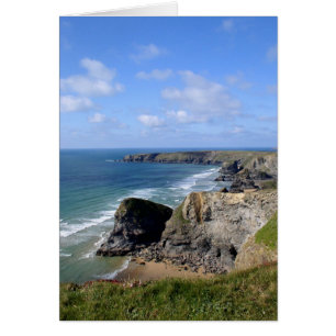 Bedruthan Steps, carte Cornwall
