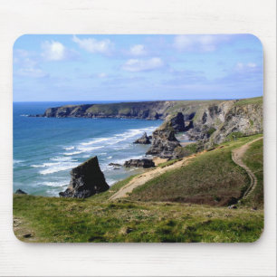 Bedruthan steps Cornwall Mouse Pad