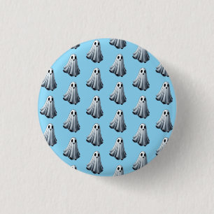 bedsheet ghost  1 inch round button