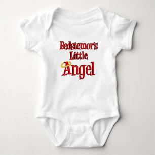 Bedstemor's Little Angel Baby Bodysuit