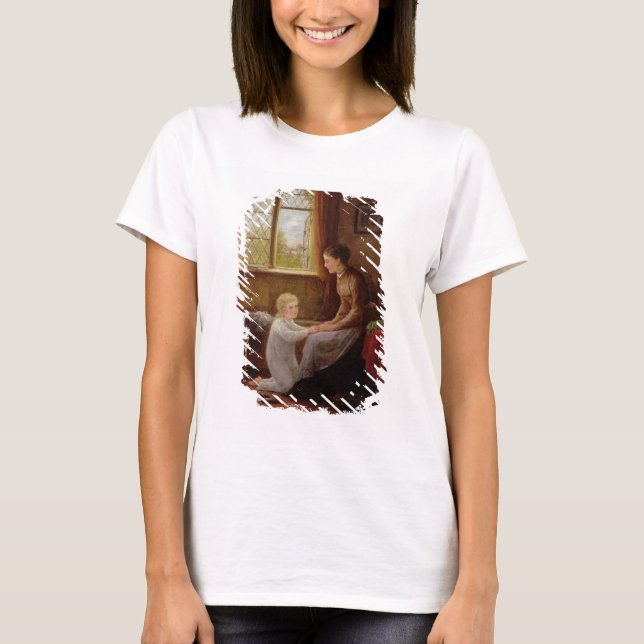 Bedtime, 1890 (oil on panel) T-Shirt (Front)