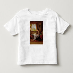 Bedtime, 1890 (oil on panel) toddler t-shirt