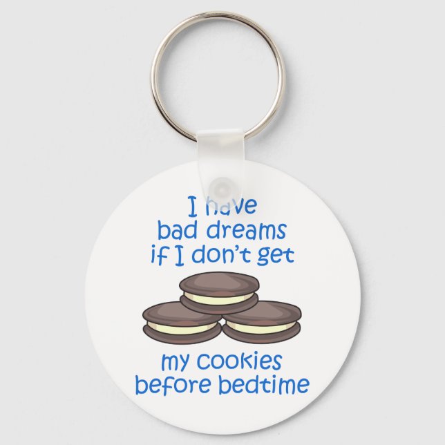 Bedtime Cookies Keychain (Front)