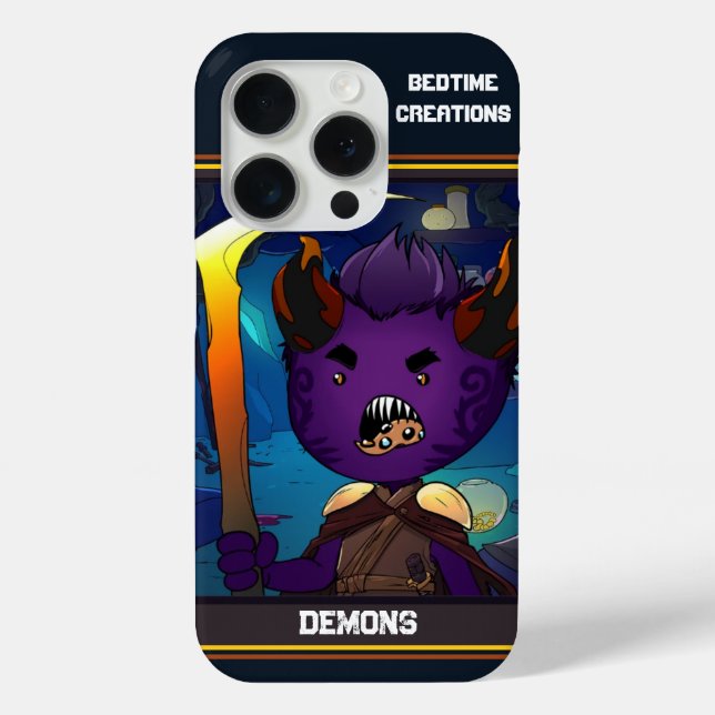 Bedtime Creations Demons Rule! Case-Mate iPhone Case (Back)