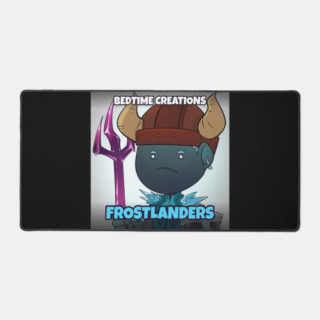 Bedtime Creations Frostlanders Desk Mat (Front)
