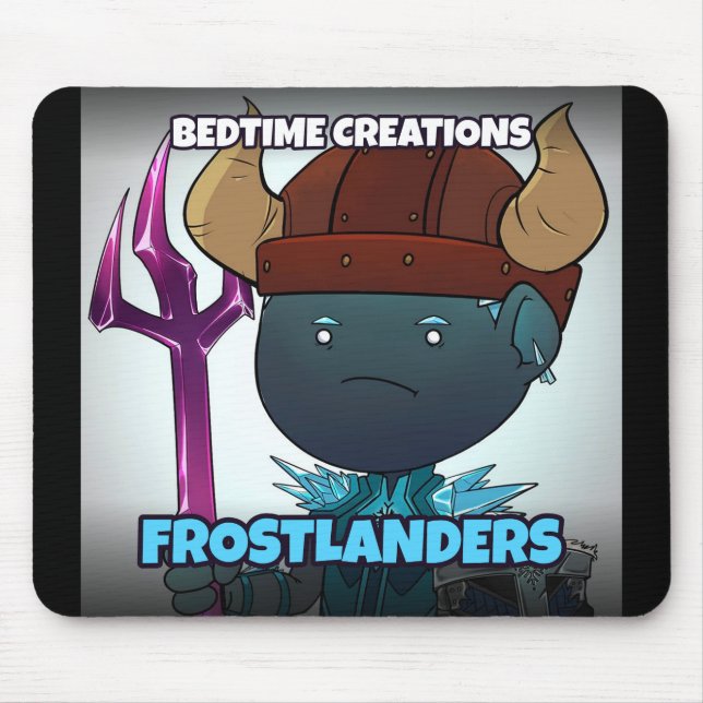 Bedtime Creations Frostlanders Mouse Pad (Front)