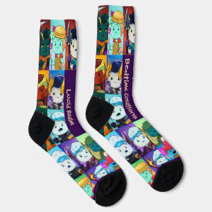 Bedtime Creations Lucid Realm Crew Socks