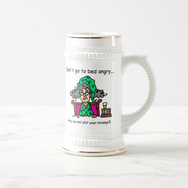 Bedtime Humour Beer Stein (Right)