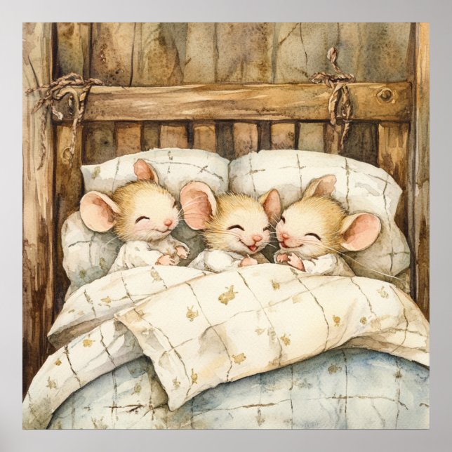 Bedtime Mice Poster (Front)