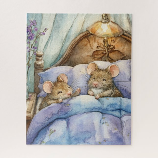 Bedtime Mice Puzzle (Vertical)