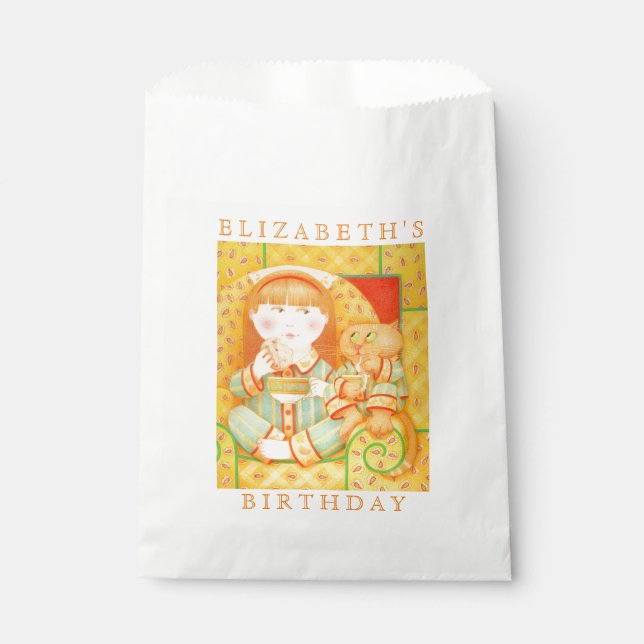 BEDTIME SNACK Favour Bag (Front)